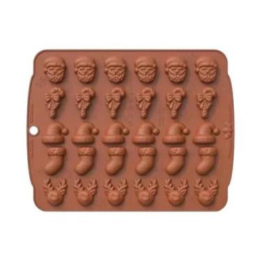 Imagem de Molde De Silicone Para Chocolate Em Forma De Homem De Gengibre, Boneco