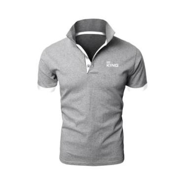 Imagem de Camisa Polo Masculina De Manga Curta Respirável, Moda Casual De Verão 