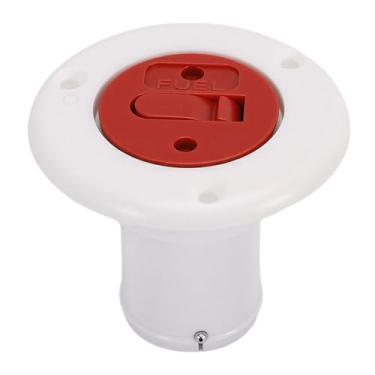 Imagem de Akozon Tampa de Enchimento do Tanque de água, Vedação de Plástico Abs, Deck Marinho, Tanque de Resíduos, para Navios, Iates, Rv, Caminhões, Tratores (Branco)