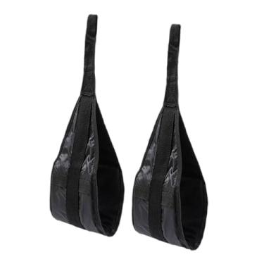Imagem de Baoblaze Conjunto de 2 Cintas Abdominais Suspensas para Exercícios, Equipamento Confortável para Elevar as Pernas e Treinamento Muscular Abdominal, Alça