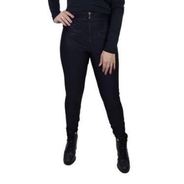 Imagem de Calça Feminina Lado Avesso Montaria Preta - L121699-Feminino