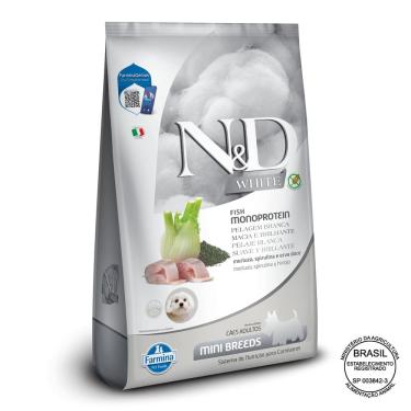 Imagem de Ração ND White Para Cães adultos Mini 7kg