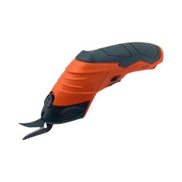 Imagem de Tesoura Elétrica Profissional 4V Com Lâminas De Aço Manganês Para Cort