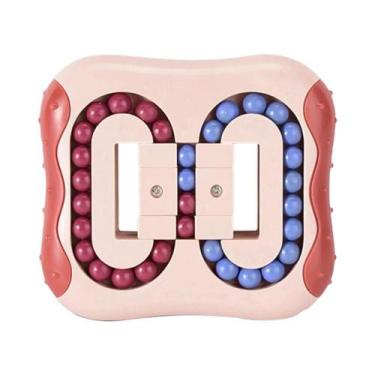 Imagem de Quebra-Cabeça Mágico Rotativo Em Forma De Cubo, Brinquedo Antiestresse