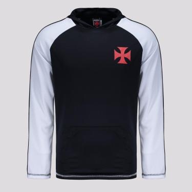 Imagem de Camisa Vasco Laçado Manga Longa Preta-Masculino