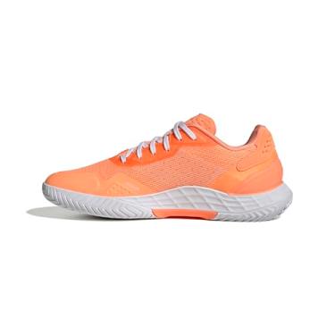 Imagem de adidas Tênis feminino Defiant Speed 2, Raio laranja/branco, 40