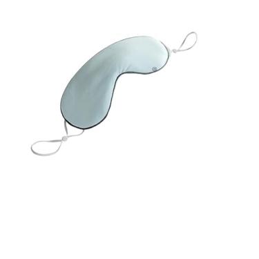 Imagem de Máscara para os olhos para dormir, estilo seda gelada, quente, uso duplo, ajustável, bloqueio de luz, respirável (tipo e)