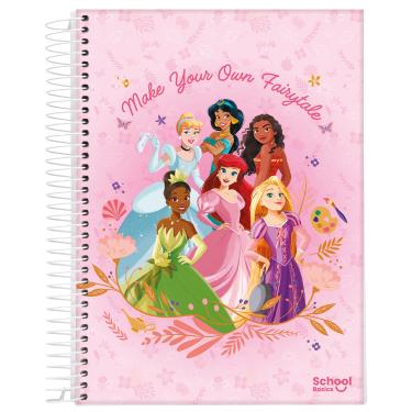 Imagem de CAD ESP UNIV 10M 160FLS PRINCESAS SCHOOL BASICS