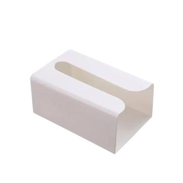 Imagem de x3anggyt5 Dispensador de toalha de papel com tampa de caixa de lenços para bancada e parede, suporte de toalha de papel para parede, suporte de guardanapo para casa, banheiro, suporte de caixa de