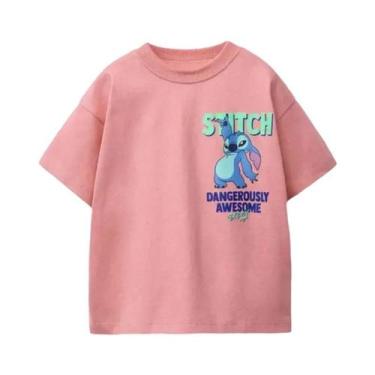 Imagem de Camiseta De Algodão Para Crianças Com Estampa De Carro De Desenho Anim