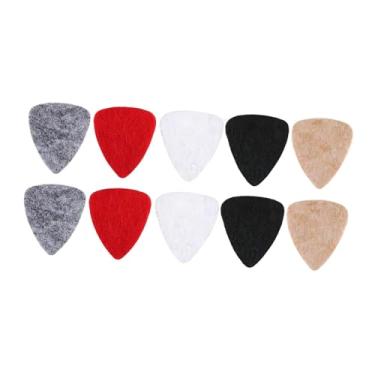 Imagem de Generic Conjunto de 10 Palhetas de Ukulele em Cores Variadas, Macias, para Cordas de Nylon, para Guitarra E Baixo de 4 Cordas - Acessórios para Instrumentos M