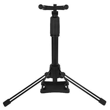 Imagem de RiToEasysports Suporte de Instrumento, Haste de Ferro Sólido Dobrável Suporte de Maçarico Elétrico Ajustável Musical Leve para Guitarras Elétricas Acústicas Baixo