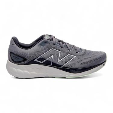 Imagem de Tenis New Balance Fresh Foam 680V8 Masculino, Grafite/Preto, 38