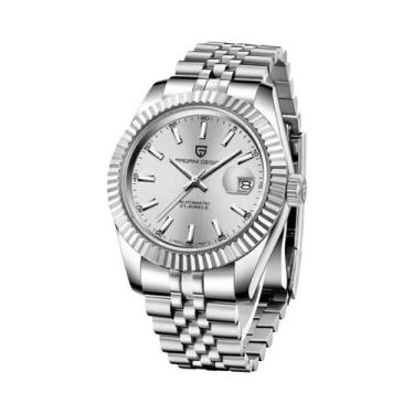 Imagem de Relógio Automático Masculino De Aço Inoxidável 42MM 100M À Prova d'Águ