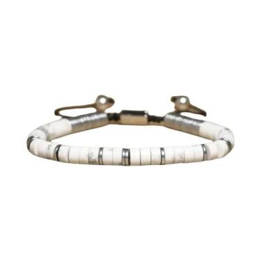 Imagem de Pulseira Boho Empilhável De Pedras: Kit Com Olho De Tigre, Lápis-Lazúl