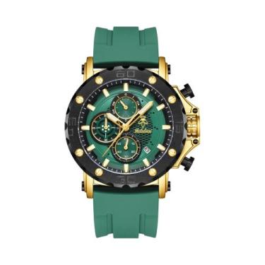 Imagem de Relógio De Quartzo Elegante Com Mostrador 3D Elevado E Calendário Da Y