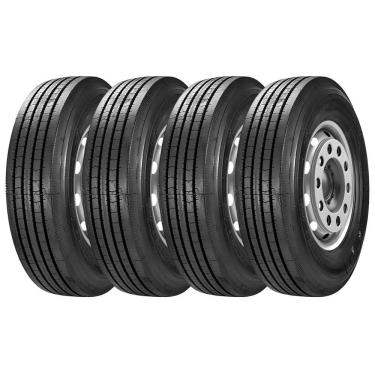 Imagem de KIT 4 Pneus Longmarch LM216 215/75 R17.5 Aro 17.5 135/133M 16PR Liso