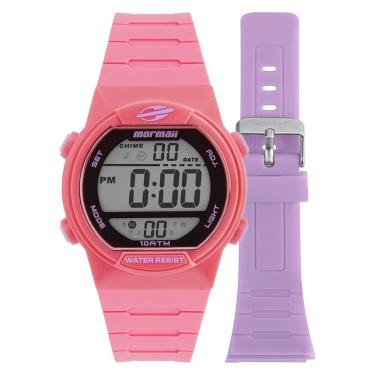 Imagem de Relógio Mormaii Feminino Ref:Mo22700a/t8t Digital Troca Pulseira