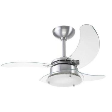 Imagem de Ventilador Chanceler Alumínio 110V 3 Pás Trasparentes