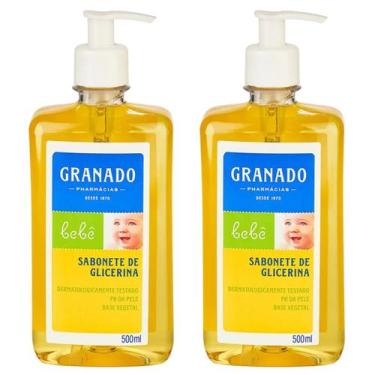 Imagem de Kit Sabonete Granado Líquido de Glicerina Bebê Tradicional 500ml 02 un