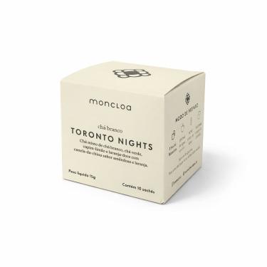 Imagem de Chá Branco Toronto Nights Moncloa 15g. Caixa com 10 Sachês.
