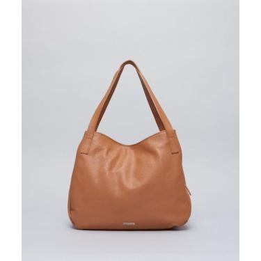 Imagem de Bolsa g Couro Manoela - Caramelo, Caramelo, U