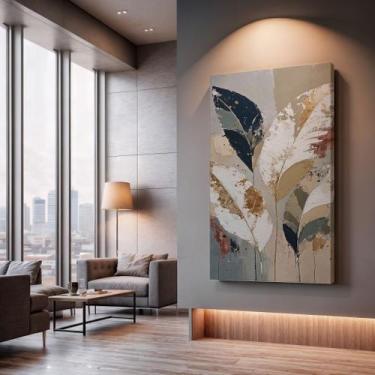 Imagem de Quadros Decorativos Dentes de Leão 130x90 Moderno Luxo Sala Quarto Esc