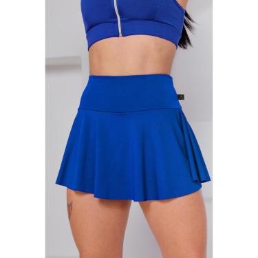 Imagem de Short Saia Babado Suplex Feminino Fitness Academia WOLFOX-Feminino