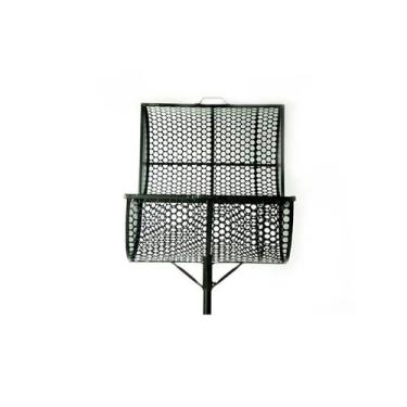 Imagem de Lixeira De Rua Modelo Tela Moeda De 60cm Com Tampa - Santa Edwirges