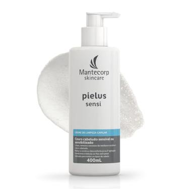 Imagem de MANTECORP - Creme de Limpeza 2 em 1 Pielus Sensi - Hidratação e Limpeza Profunda do Couro Cabeludo, Controla Oleosidade, Reduz Irritação e Frizz - 400ml