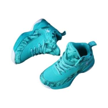 Imagem de Tênis De Basquete Masculino 2025 Antiderrapante Com Sola Grossa Para C