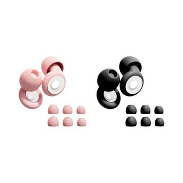 Imagem de Protetores Auriculares De Silicone Reutilizáveis Com Cancelamento De R