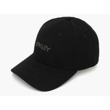 Imagem de Boné Oakley 6 Panel Stretch Metallic 02e-blackout L/XL-Masculino