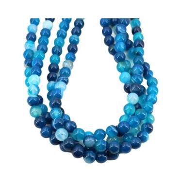 Imagem de Contas De Pedra Natural De Quartzo Transparente Redondas Soltas, Fio D