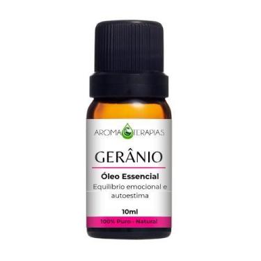Imagem de Óleo Essencial Natural Gerânio - 10ml - Aroma e Terapias