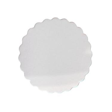 Imagem de Base Laminada Branca Para Bolo Redondo 20cm - 50 Unidades - TAMAROZZI 
