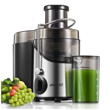 Imagem de Centrifuga de Frutas e Vegetais com 3 Velocidades, 110V 400W, Juilist, Prata