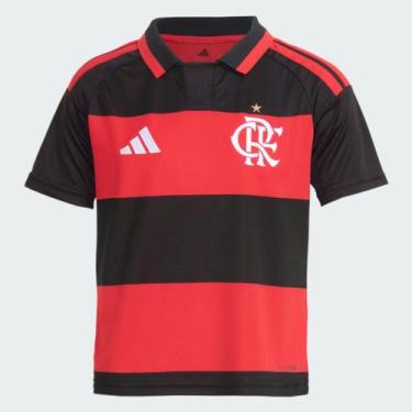 Imagem de Camisa Adidas Flamengo I 2026 Juvenil, 16 ANOS
