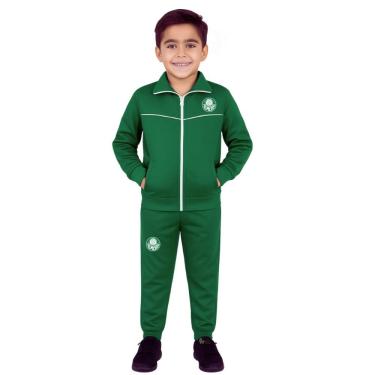 Imagem de Conjunto Agasalho Palmeiras Infantil Jaqueta e Calça