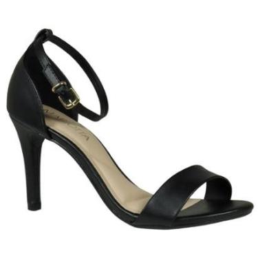 Imagem de Sandália Mariotta Feminina Gisele Salto Alto 13531-01 Cor:;Tamanho:38;Gênero:Feminino-Feminino