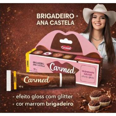 Imagem de Carmed Ana Castela Brigadeiro Protetor Labial 10g - Nobel