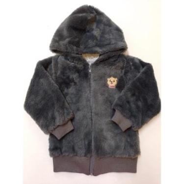 Imagem de Casaco Jaqueta Bebê Menino Pelo Inverno Forrado Lessa B8951-Masculino