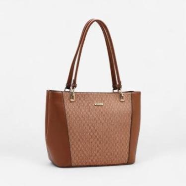 Imagem de Bolsa Feminina Chenson Textura Chic Caramelo-Feminino