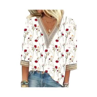 Imagem de Blusa Feminina Elegante De Manga Longa Solta, Moda Casual Para Fim De 