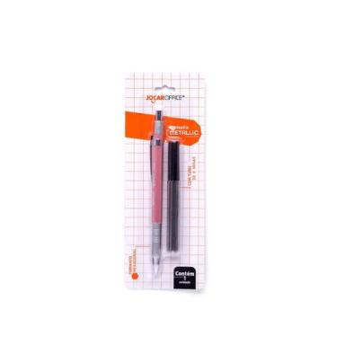 Imagem de Lapiseira Metallic 2.0 + Refil de Grafite - JOCAR OFFICE (Retrô) - Leo