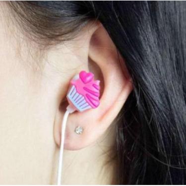 Imagem de Fone de ouvido com aplique emborrachado - Dolce Magazine Store