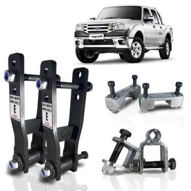 Imagem de Kit Lift Completo Regulável 1 ou 2 Polegadas Ranger /2012 - Borfix