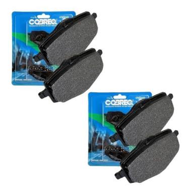 Imagem de Kit Pastilha Freio Dianteira/traseira Kasinski Comet 250/650 - COBREQ