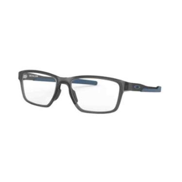 Imagem de Armação de Grau Oakley Metalink Cinza 0OX8153 81530755-Masculino
