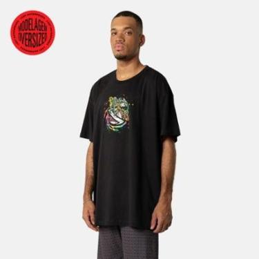 Imagem de Camiseta Lost Mummy Saturn Oversized SM26 Masculina-Masculino